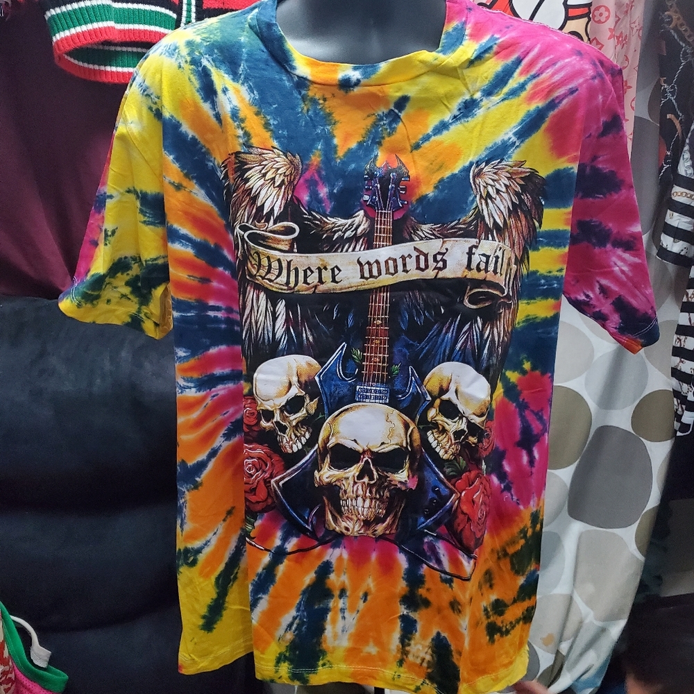 NWOT Tie Dye Graphic T-shirt - XL
